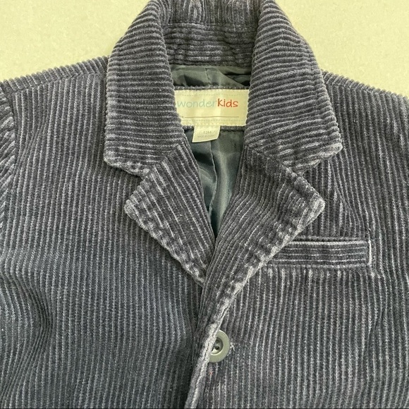 Wonderkids Corduroy Button Up Blazer with Elbow Patches Coat Jacket Baby Size12M - Picture 6 of 11